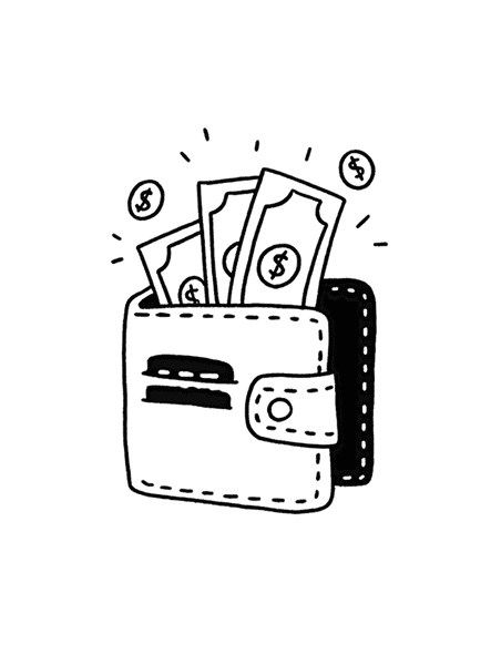 Get paid simply illustration